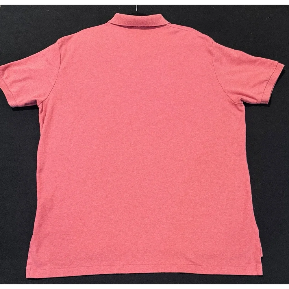 Ralph‎ Lauren Polo 100% Cotton Coral Short Sleeve Mens Size X-Large